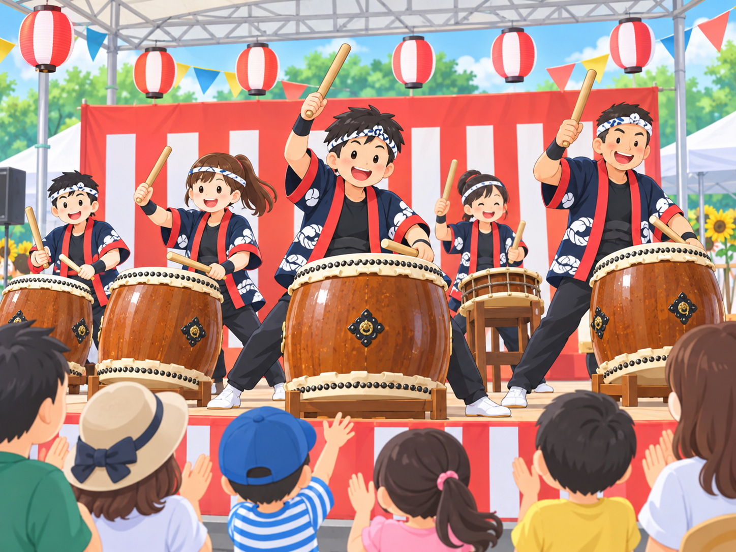 太鼓イメージイラスト