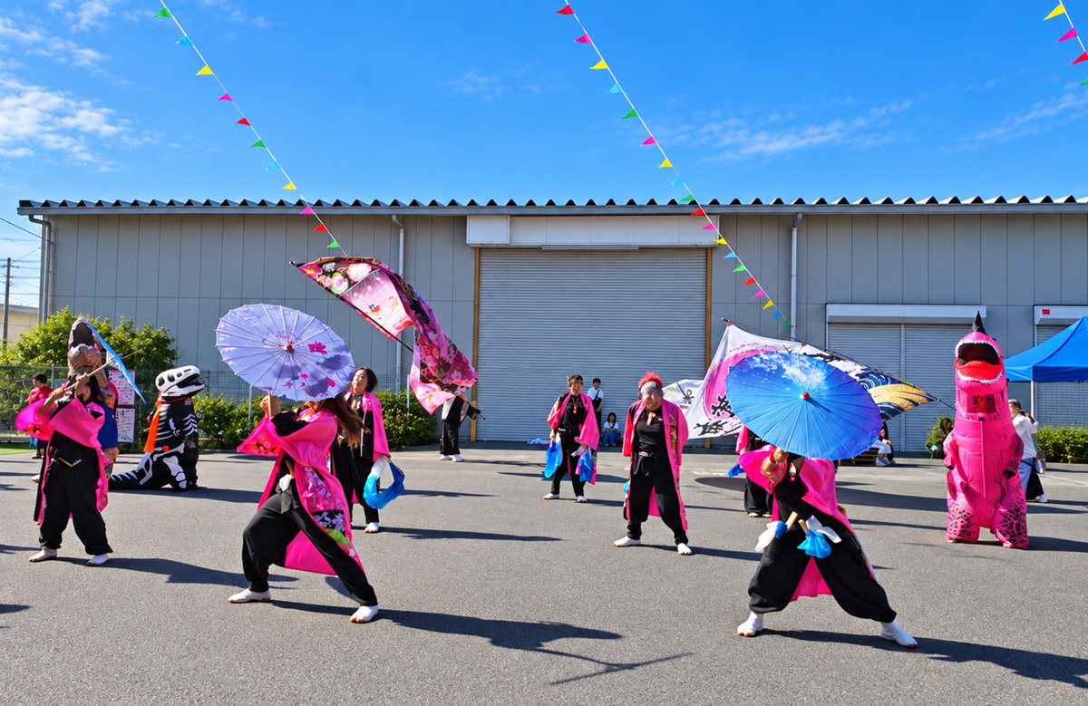 よさこい演舞写真